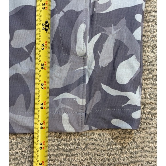 Scales Mens Gray Animal Print Full Zip Jacket Long Sleeve Medium Outdoors - Picture 7 of 8